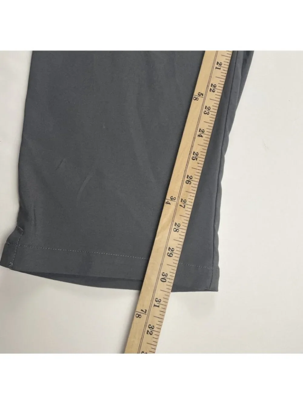 Lot Of 2 Nike Dri-FIT Golf Pants Men’s 40x30 Gray Black Flat Front Stretch